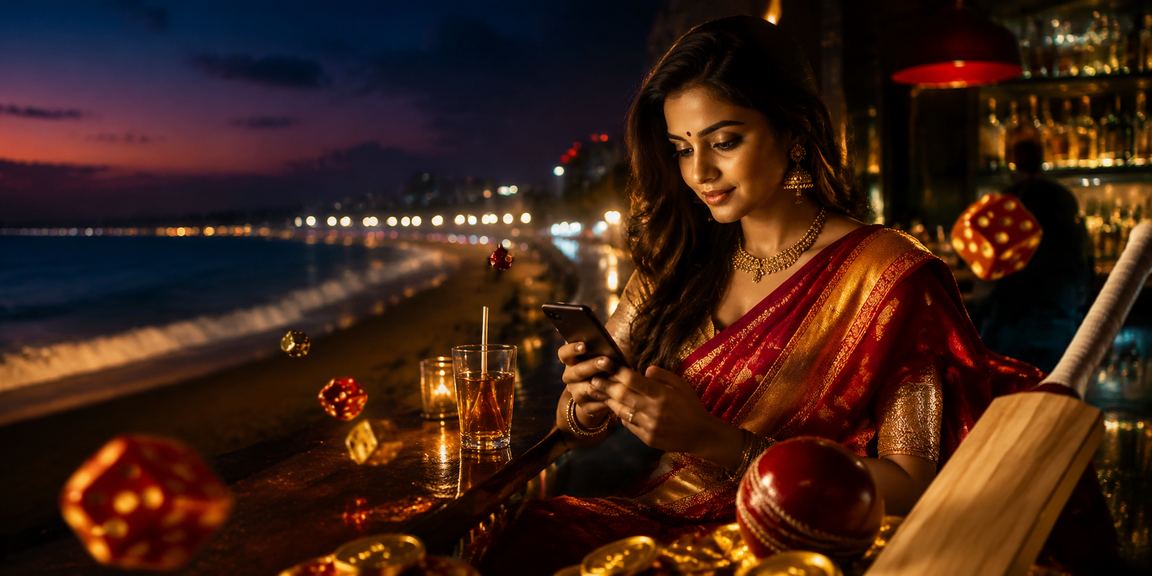 Mobile user enjoying online sports betting in India